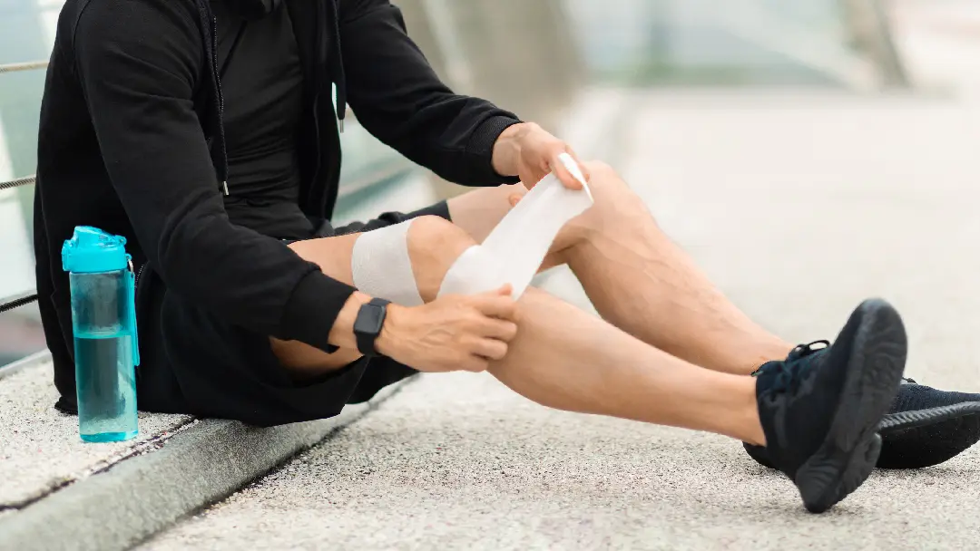 Hoe kan een fysiotherapeut helpen bij pijnklachten aan de buitenkant van de knie?